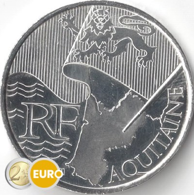 10 euros France 2010 - Aquitaine UNC