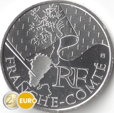10 euros France 2010 - Franche-Comté UNC