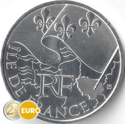 10 euros France 2010 - Ile-de-France UNC