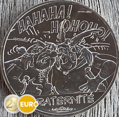 10 euros France 2015 - Asterix fraternité Chez les Belges
