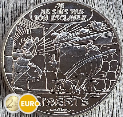 10 euros France 2015 - Asterix Liberté La Rose et le Glaive