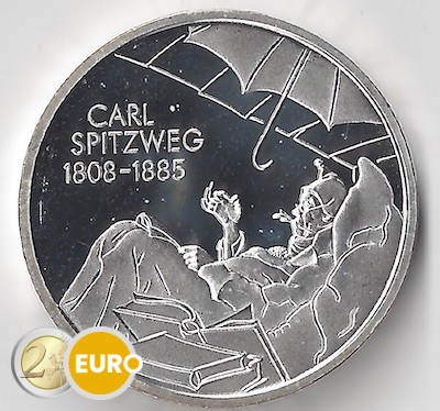 Allemagne 2008 - 10 euros D Carl Spitzweg BU FDC