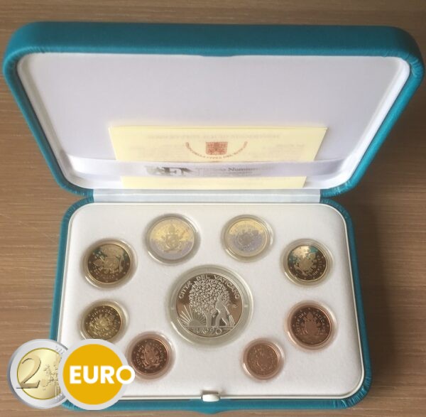Série euro BE Proof Vatican 2019 + 20 euros argent