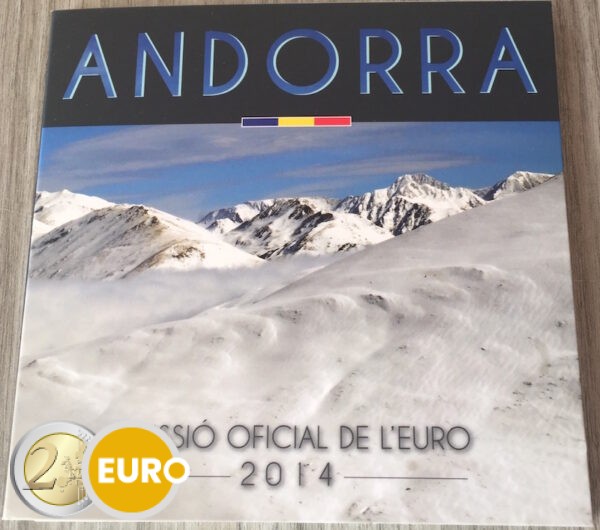 Série euro BU FDC Andorre 2014