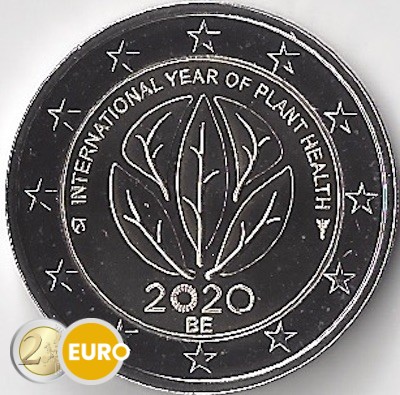 2 euros Belgique 2020 - Santé des Plantes UNC