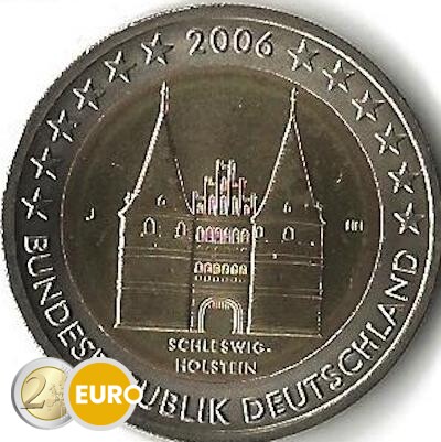 Allemagne 2006 - 2 euro J Schleswig-Holstein UNC