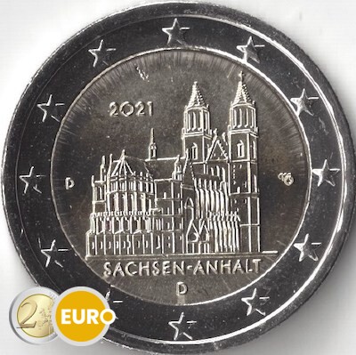 2 euros Allemagne 2021 - D Saxe-Anhalt UNC