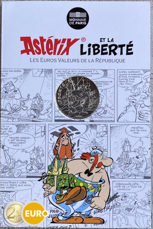 10 euros France 2015 - Asterix Liberté Chez les Bretons - en cartelette