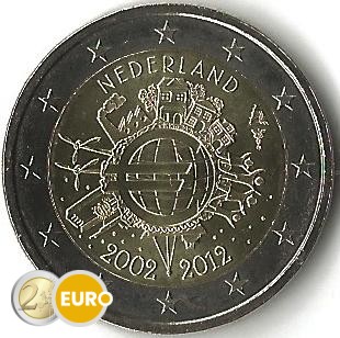 2 euro Pays-Bas 2012 - 10 ans euro UNC