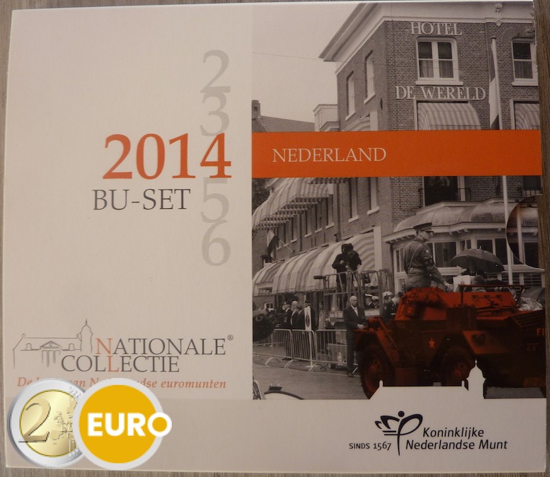 Série euro BU FDC Pays-Bas 2014 Journée de la Libération