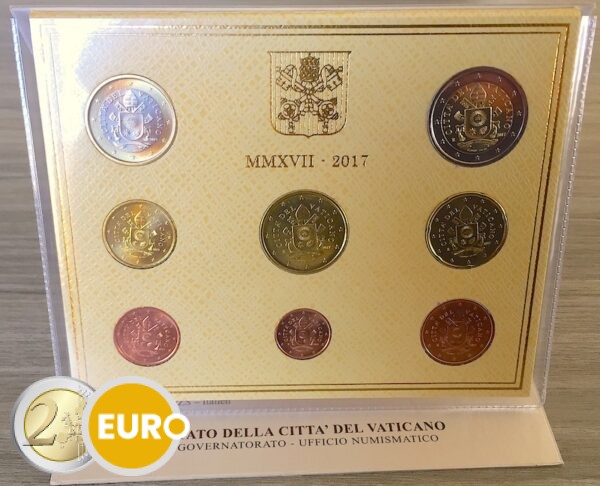 Série euro BU FDC Vatican 2017