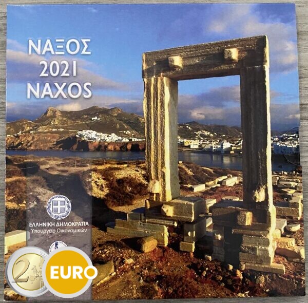 Série euro BU FDC Grèce 2021 Naxos