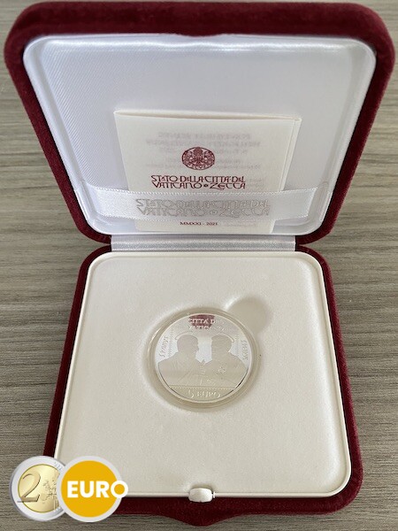 5 euros Vatican 2021 - St-Pierre et St-Paul BE Proof argent