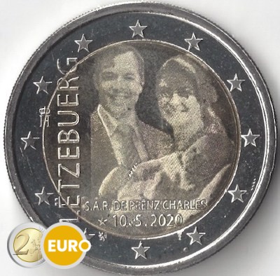 2 euros Luxembourg 2020 - Charles de Luxembourg UNC photo