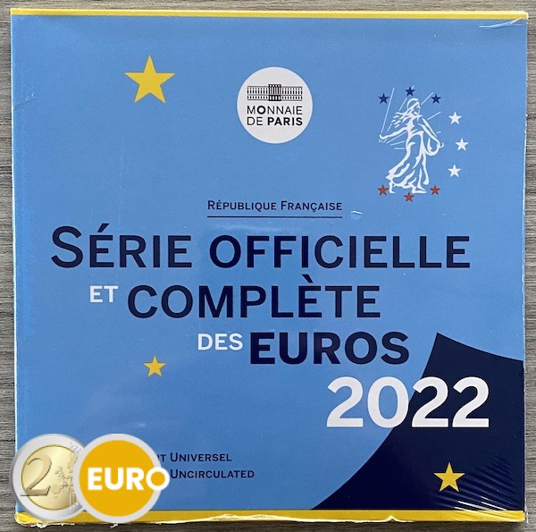 Série euro BU FDC France 2022