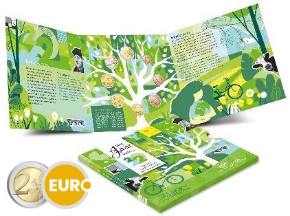 Série euro BU FDC Pays-Bas 2022 Terre
