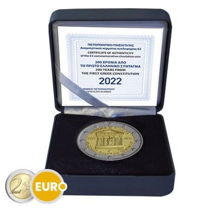 2 euros Grèce 2022 - Constitution grecque BE Proof