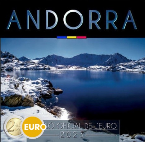 Série euro BU FDC Andorre 2023