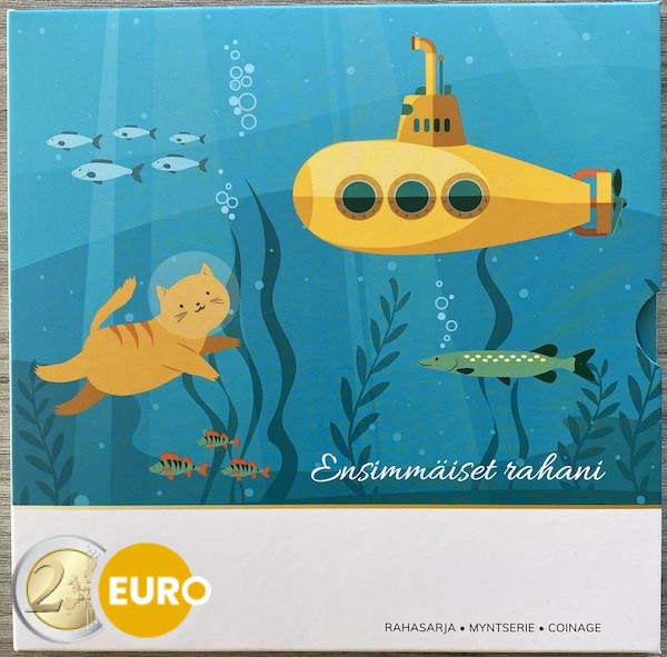 Série euro BU FDC Finlande 2023 Mes premières pièces