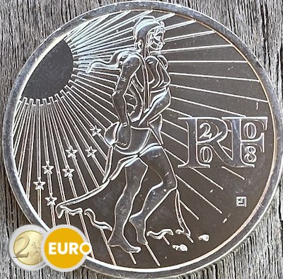 15 euros France 2008 - Semeuse en marche UNC