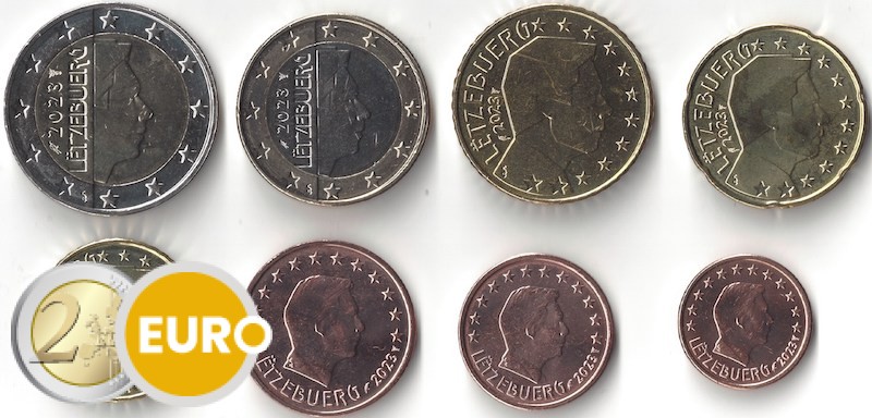Série euro UNC Luxembourg 2023
