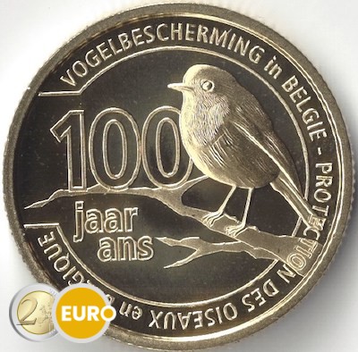 2,50 euros Belgique 2022 - Protection des oiseaux UNC
