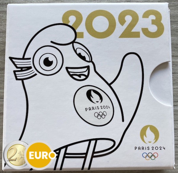 500 euros France 2023 - Mascotte et la République BE Proof Or