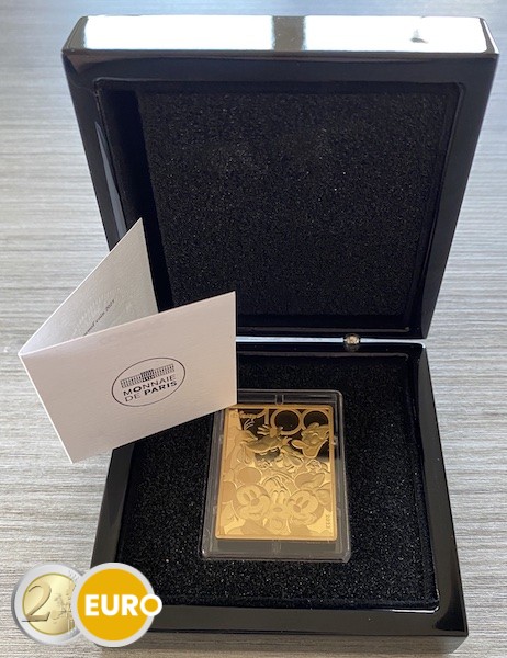 200 euros France 2023 - 100 ans Disney - Mickey Mouse et ses amis BE Proof Or