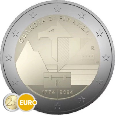2 euros Italie 2024 - Garde Financière UNC