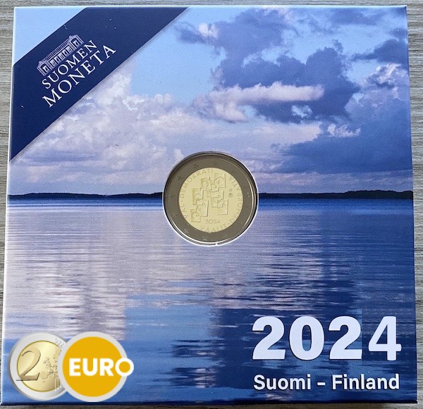 2 euros Finlande 2024 - Élections et démocratie BE Proof