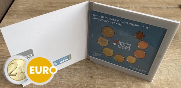Série euro BU FDC Italie 2024