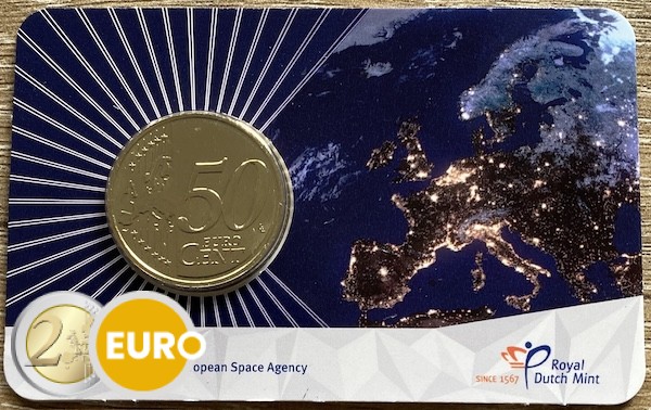 0,50 euros Pays-Bas 2025 - ASE BU FDC Coincard