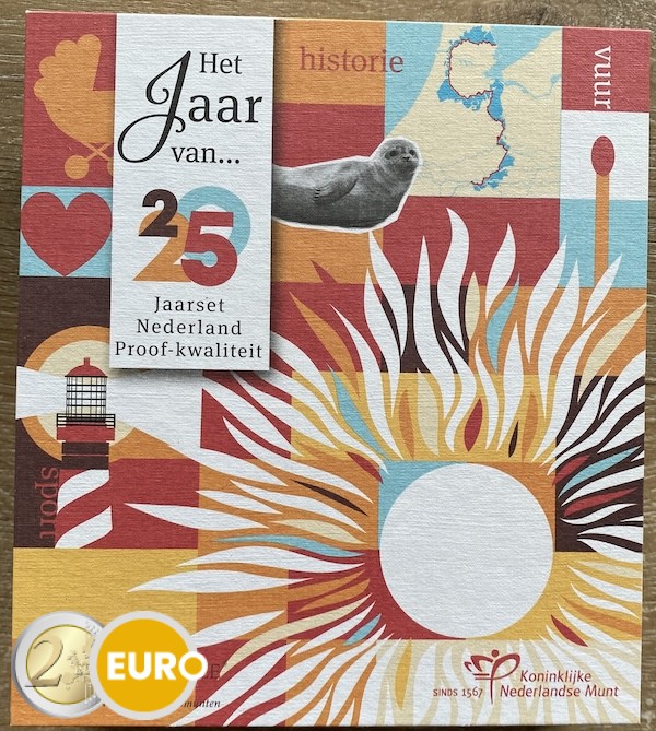 Série euro BE Proof Pays-Bas 2025 feu