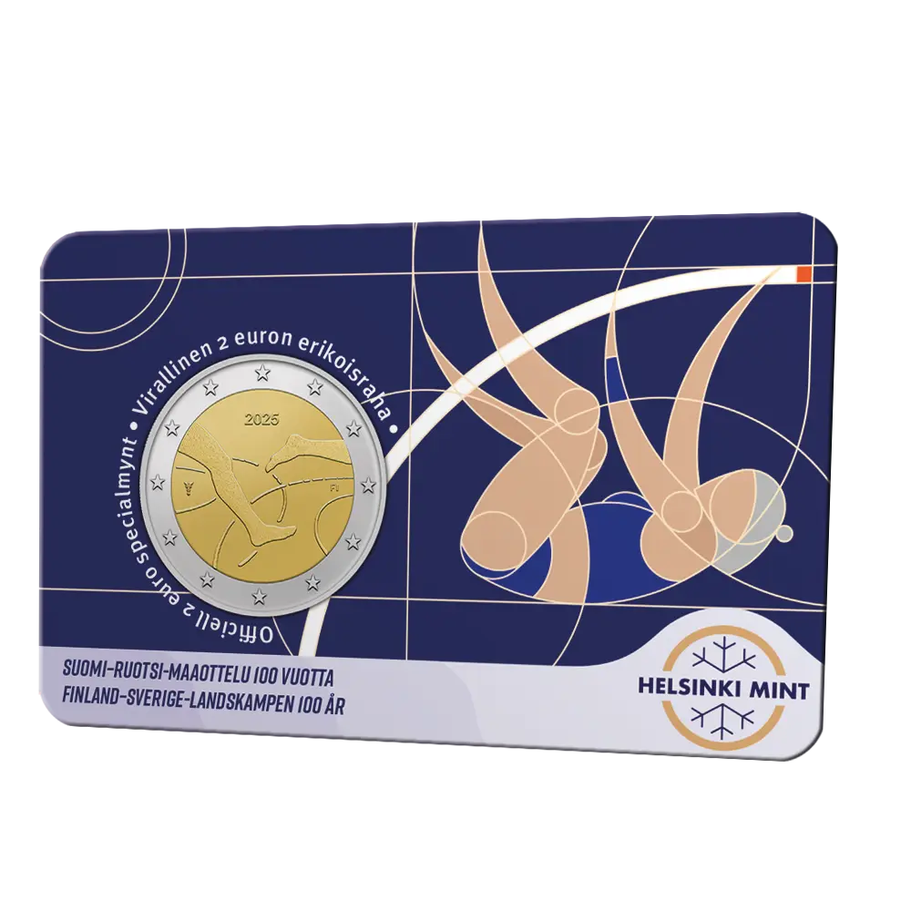 2 euros Finlande 2025 - Jeux d'Athlétisme BU FDC Coincard FI / SE