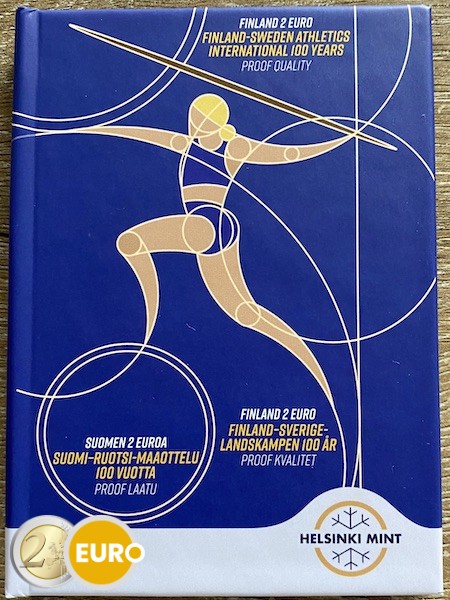 2 euros Finlande 2025 - Jeux d'Athlétisme BE Proof