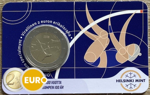 2 euros Finlande 2025 - Jeux d'Athlétisme BU FDC Coincard FI / SE