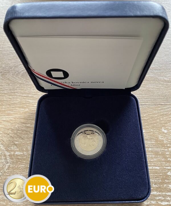 2 euros Croatie 2025 - 1100 ans Croatie BE Proof