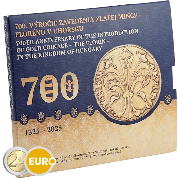 Série euro BU FDC Slovaquie 2025 - Florin d'or