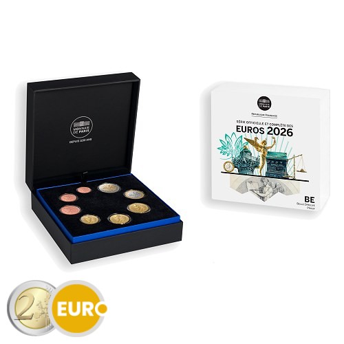 Série euro BE Proof France 2026