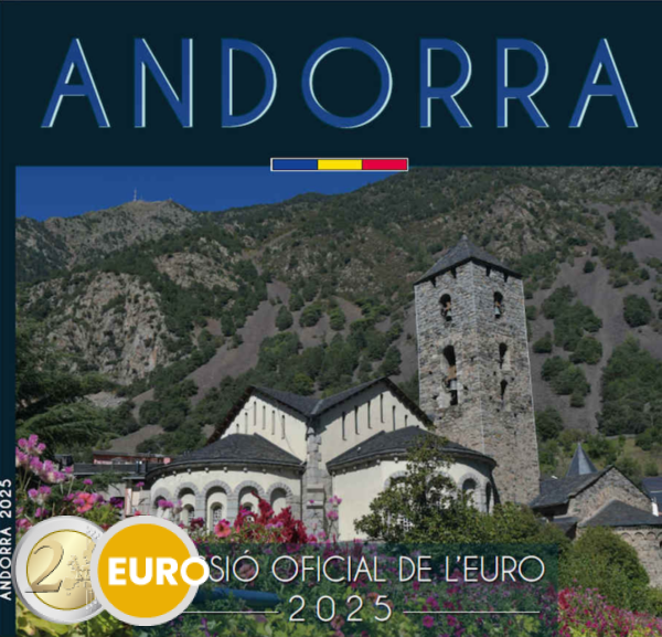 Série euro BU FDC Andorre 2025