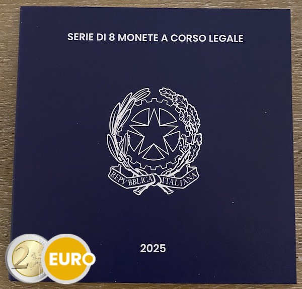 Série euro BU FDC Italie 2025