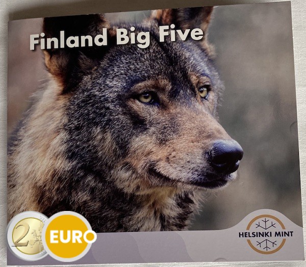 Série euro BU FDC Finlande 2026 Loup - WMF
