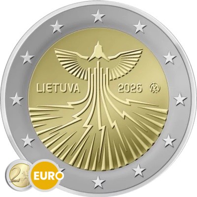2 euros Lituanie 2026 - Indépendance énergétique UNC