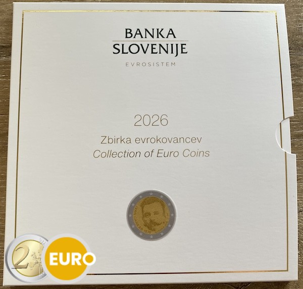 Série euro BE Proof Slovénie 2026