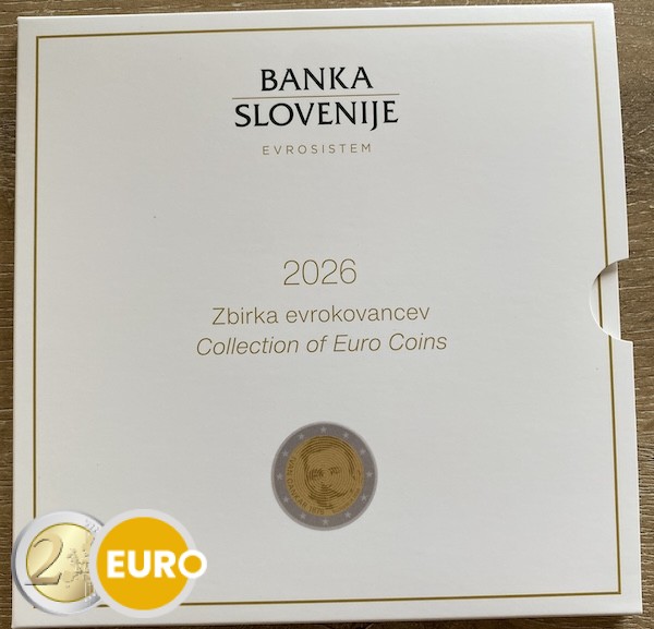 Série euro BU FDC Slovénie 2026