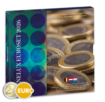 Série en euro BU FDC Benelux 2026